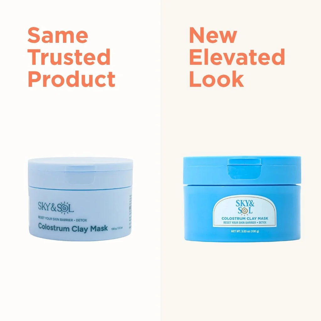 Sky And Sol Colostrum Clay Mask