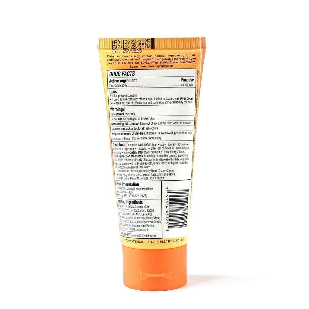 Sky And Sol Sports Sunscreen